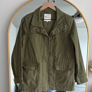 Madewell Women's Utility Jacket in Olive